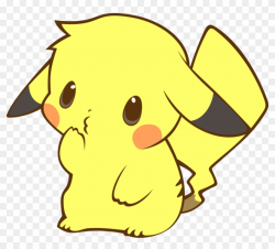 Pikachu Cute Png - Kawaii Pikachu, Transparent Png (#1254243 ...