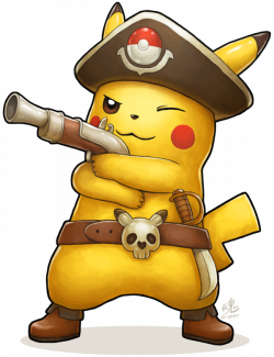 Captain Pikachu by Ry-Spirit.deviantart.com on @DeviantArt | pokemon ...