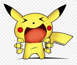Pikachu Clipart Happy - Funny Pikachu Faces - Png Download ...