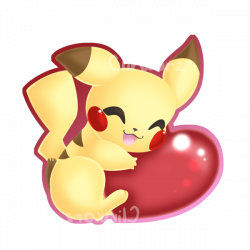 Pikachu :piece of my heart: by Clinkorz on DeviantArt