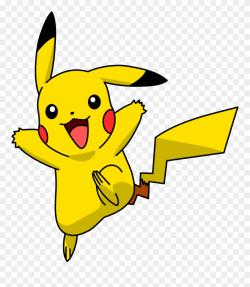Pikachu Clipart High Resolution - Pokemon Pikachu Waving ...