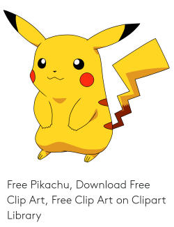 Free Pikachu Download Free Clip Art Free Clip Art on Clipart ...