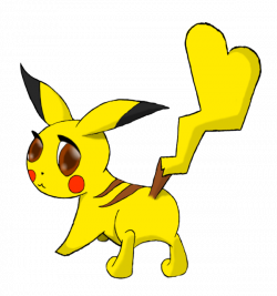 Pikachu Female - DP tail by optimisticxpessimist on DeviantArt
