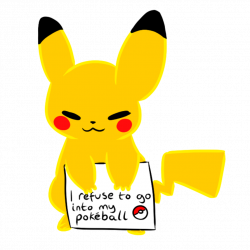 pokemon shaming - pikachu by Luciana-vee on DeviantArt