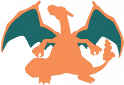 Charizard Silhouette at GetDrawings.com | Free for personal use ...