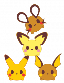 Tsum Tsum x Pika Family by Itachi-Roxas.deviantart.com on ...