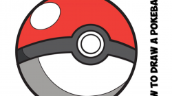 How to Draw a Pokeball from Pokemon - Easy Step by Step ...