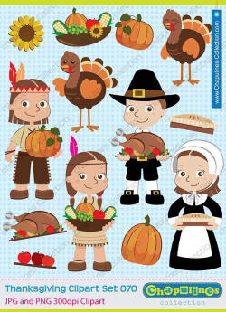 Thanksgiving clipart, pilgrims clipart, native americans ...