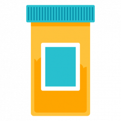 Medical pill bottle icon - Transparent PNG & SVG vector