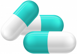 white and blue pill capsules png - Free PNG Images | TOPpng