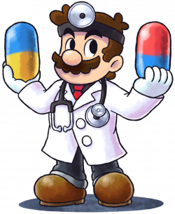 Mario+Luigi' RPG Style: Dr. Mario by MAST3R-RAINB0W on DeviantArt