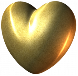 Gold Heart PNG Clipart Picture | HEARTS & BOXES PNG | Pinterest ...