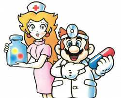 thevideogameartarchive: Dr Mario and Nurse... - Angel Chavez