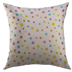 Amazon.com: Mugod Pillow Case Clipart Colorful Confetti ...