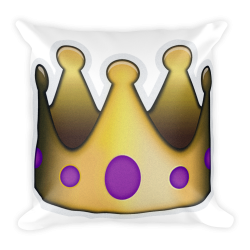 Emoji Pillow - Crown – Just Emoji