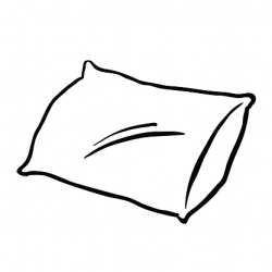 Pillow Clipart Pillowcase Pencil And In Color Pillow, Art ...
