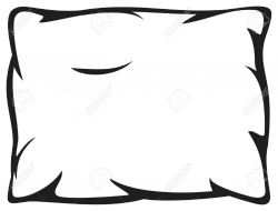 Pillow Clipart Black And White 101 Clip Art, Clip Art Pillow ...