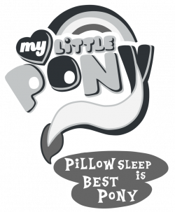 Gift)MLP:FIM Logo Pillow Sleep Version by AndreaSemiramis on DeviantArt