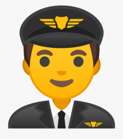 Man Icon Noto - Pilot Emoji #2189177 - Free Cliparts on ...