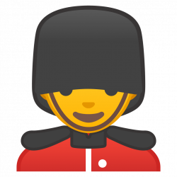 Man guard Icon | Noto Emoji People Profession Iconset | Google