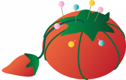 Tomato Pin Cushion Ghg | Free Images at Clker.com - vector clip art ...