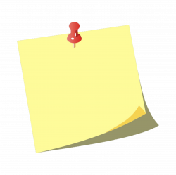 Post-it Note Paper Drawing pin Clip art - post it note sticker 2289 ...