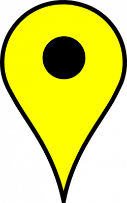 Map Pin Yellow Clip Art at Clker.com - vector clip art ...
