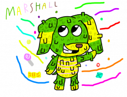 Marshall the Pinata dog! by Animegirl13456 on DeviantArt