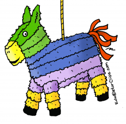 Piñata Clip Art for teachers