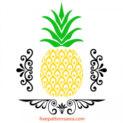Free Pineapple SVG and Vector Images | Pinterest | Cricut, Filing ...