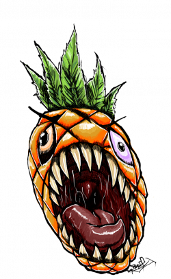 Zombie Pineapple XD by RiCHaD0Z on DeviantArt