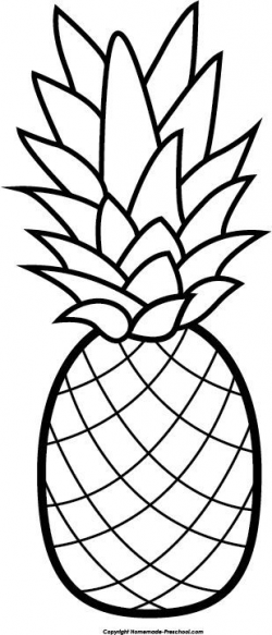 Pineapple clipart free clip art hair image #4877 | Pineapple ...