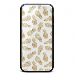 Amazon.com: Phone Case for iPhone xr Punk Gold Pineapple ...