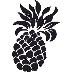 Pineapple black and white pineapple clipart logo – Gclipart.com