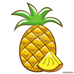 pineapple vector clipart