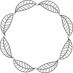 Leaf Disk Clip art - Simple leaf circle 1768*1769 transprent Png ...