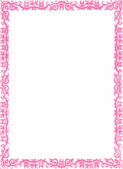 pink border frame png - Free PNG Images | TOPpng