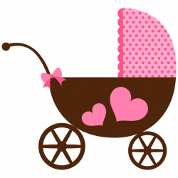Pink Baby Carriage Clipart Group (47+)