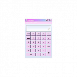 calculator windows pastel pink grunge png tumblr...