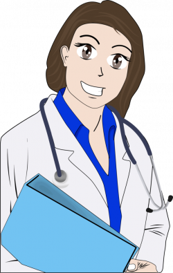 Cartoon Female Doctor Clipart Of A Girl | typegoodies.me