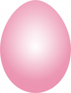 Clipart - Pink Easter Egg