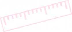 Light Pink Ruler Clip Art at Clker.com - vector clip art ...