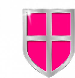 Pink Shield Clip Art at Clker.com - vector clip art online, royalty ...