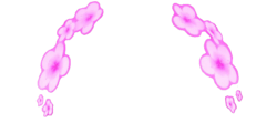 Snapchat Filter Pink Flowers transparent PNG - StickPNG