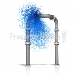 Broken Pipe - Presentation Clipart - Great Clipart for ...