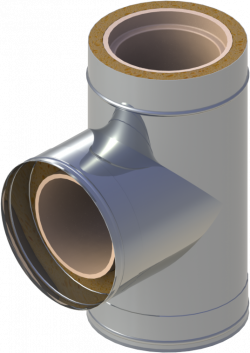Double wall chimney | TECNOVIS - Stainless steel chimneys