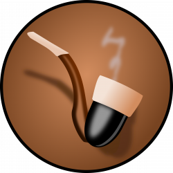 Clipart - VIntage PIpe