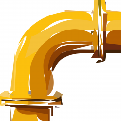 Clipart - Pipe right bend