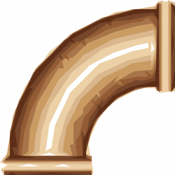 Clipart - Bronze Pipe