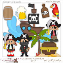 Pirate Clipart - Classroom Clipart - Teacher Clipart - Pirates Clipart -  Kids Clipart - Learning Clipart